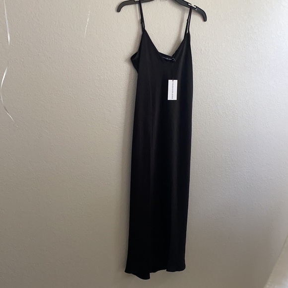 NWT Calvin Klein black slip dress - Picture 3 of 4